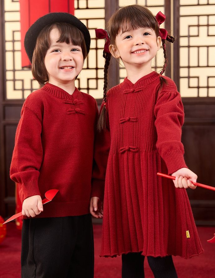 蛇年穿新衣！新年童裝 ❀ 拜年Ｘ日常穿也百搭亮眼