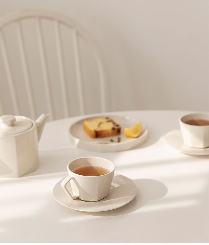 韓國 SSUEIM - RAUM系列陶瓷茶壺咖啡杯5件組