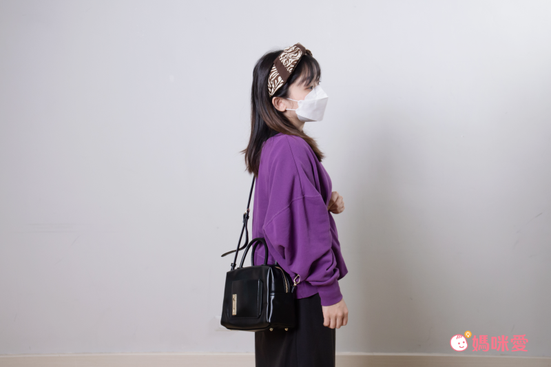 日本 FIRANO - 直式收納俐落2WAY托特包-黑 (33x28x13cm)