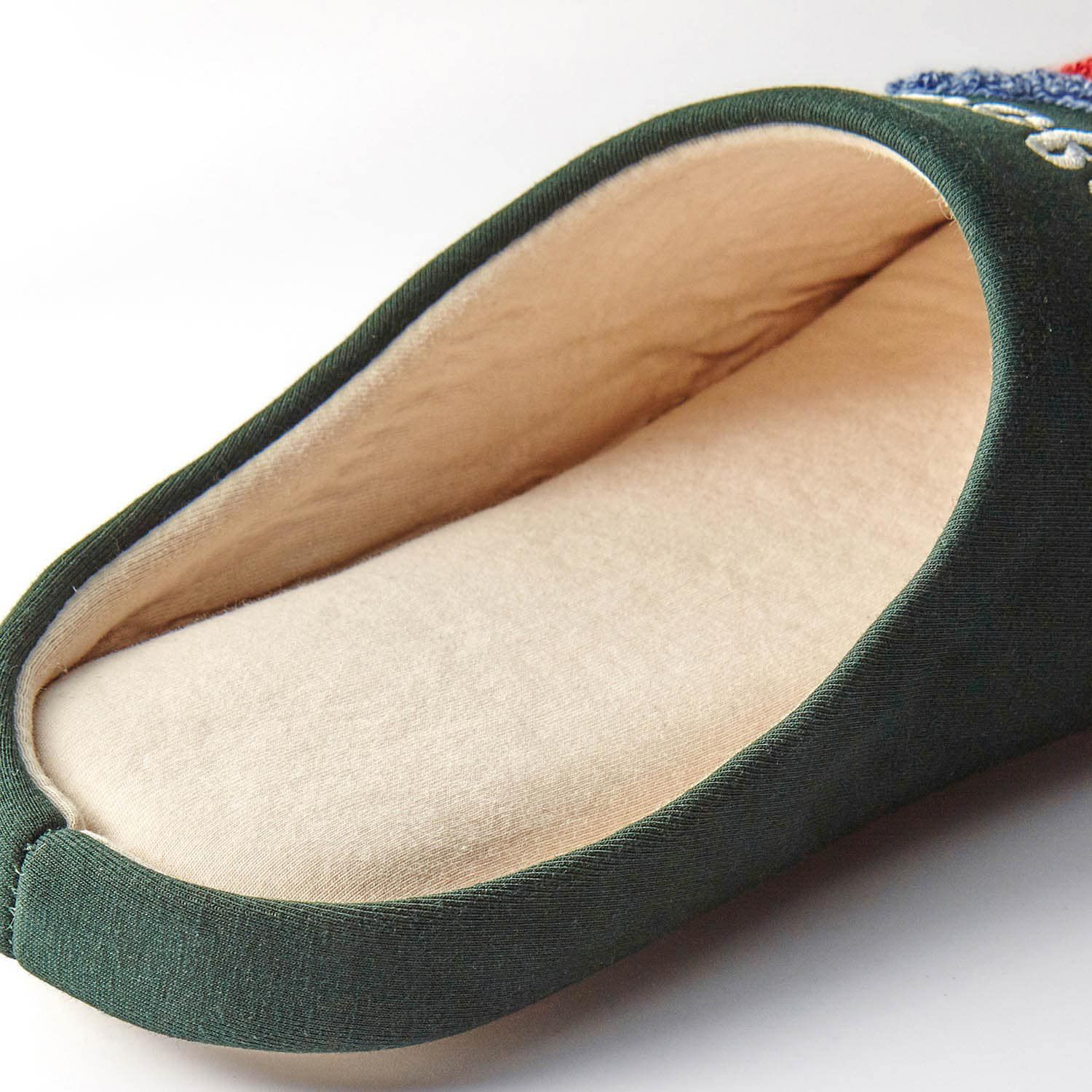 日本千趣會 - 迪士尼 麵包型室內拖鞋-幸運兔奧斯華-水藍 (M(23-25cm))