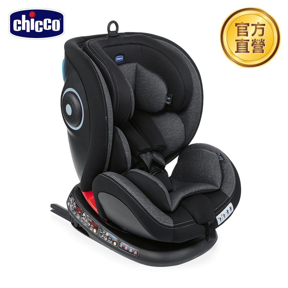 義大利 chicco - Seat 4 Fix Isofix安全汽座-駭影黑