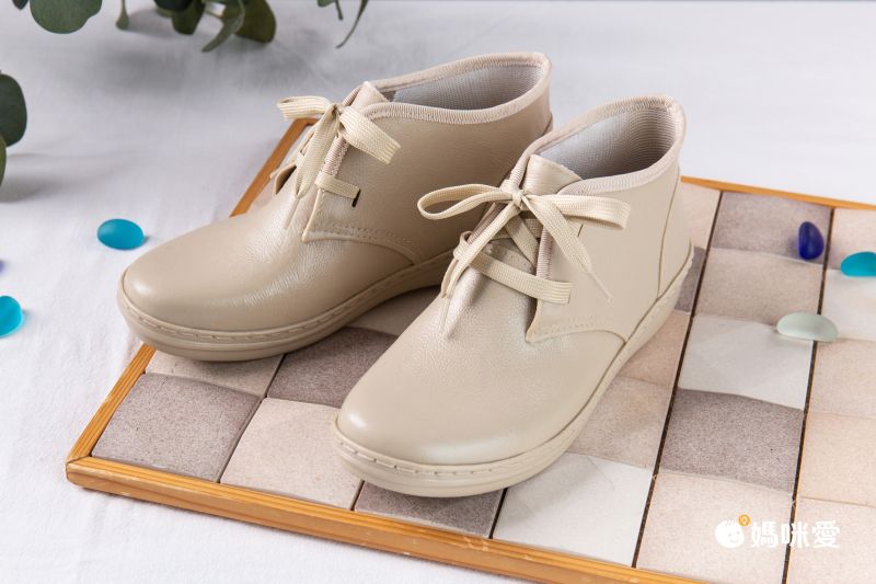 日本服飾代購 - 日本製文藝風大人雨鞋-可可