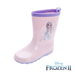 Disney 迪士尼 - 冰雪奇緣2 童鞋 雨鞋 FNKL51477-輕量防水且穿脫方便-粉紫-(中大童段)
