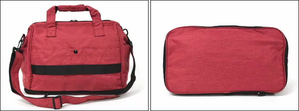 日本 Anello - 2way大開口大容量可擴充行李袋(可肩背)-灰色 (31x40x21cm)-26L