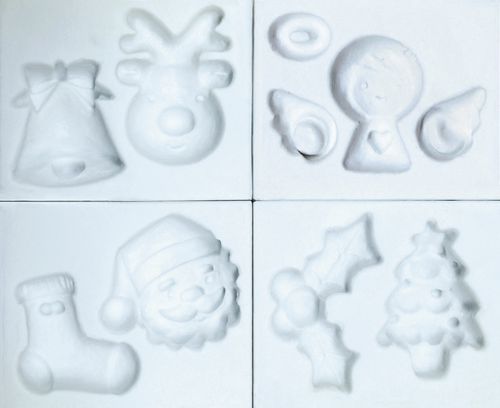 迷您矽膠黏土模型-聖誕快樂