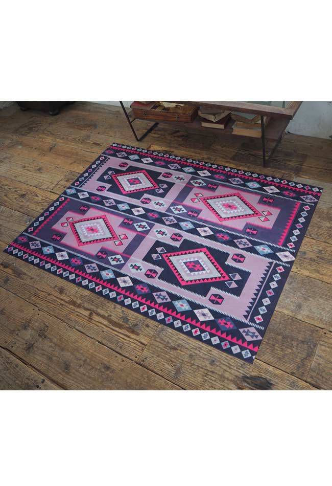 日本 Style Boat Market - 多功能地墊1mm-摩洛哥風情 (浪漫) (140*100cm)-1183-035-0-06