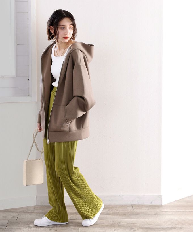 日本 Classical Elf - 厚磅簡約休閒長版連帽外套-黑