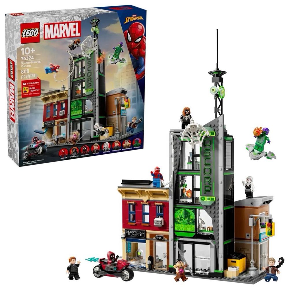 LEGO 76324 蜘蛛人大戰奧斯朋企業 Spider-Man vs. Oscorp