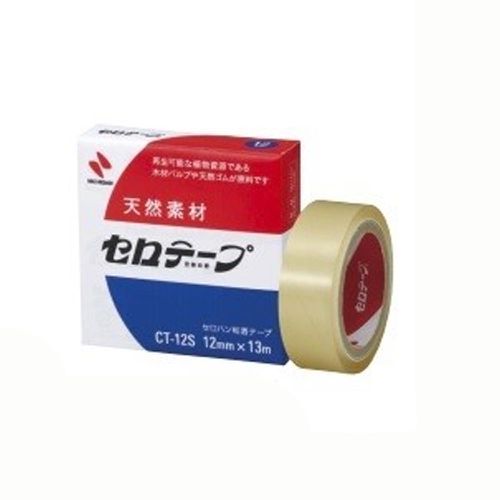 日本文具 NICHIBAN - 日本製 補充用替換透明膠帶捲-1入 (12mmx13m)