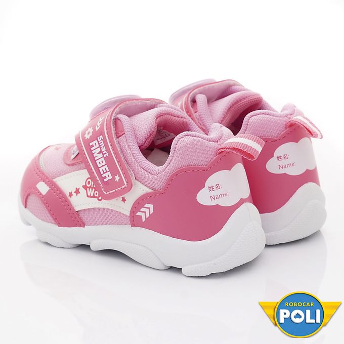 POLI電燈運動鞋-POKX34123粉(中小童)-運動鞋-粉