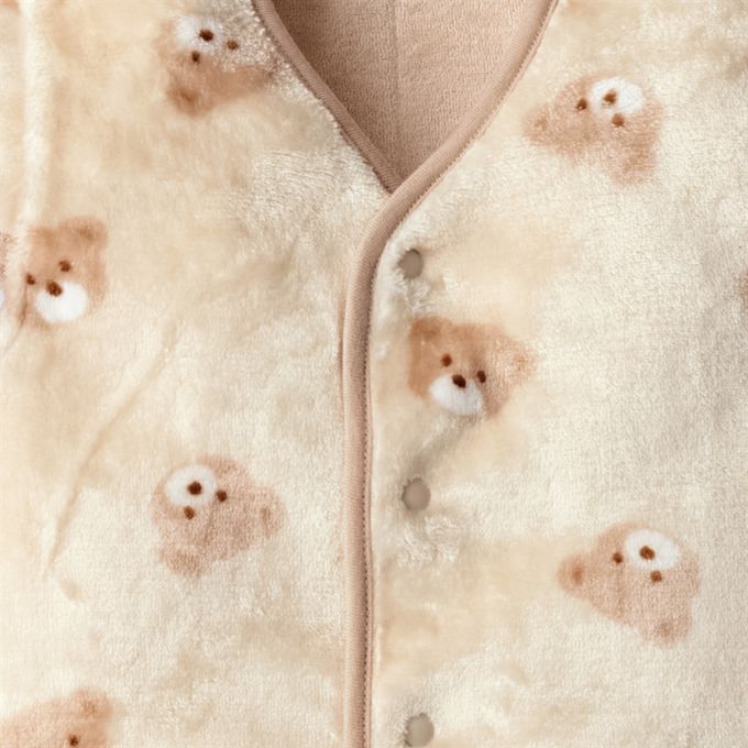 akachan honpo - 保濕滑順2WAY防踢被-咖啡色