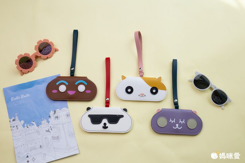 Brille Brille - 咘哩咘哩帶我走隨行眼鏡套-貓咪寶寶