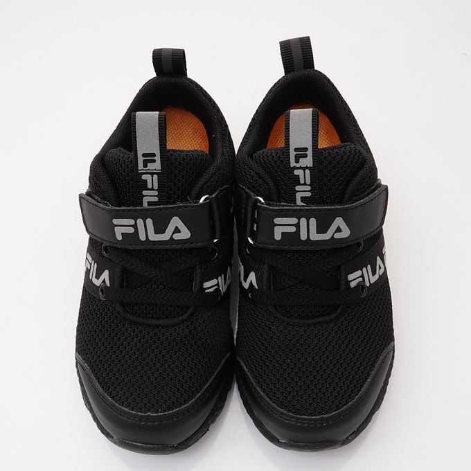 FILA - 氣墊慢跑運動鞋-2-J429X-000黑(中大童段)-運動鞋-黑