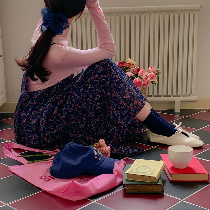 韓國女裝代購 - 搭配必備！極簡薄透長袖上衣-拿鐵咖 (FREE)