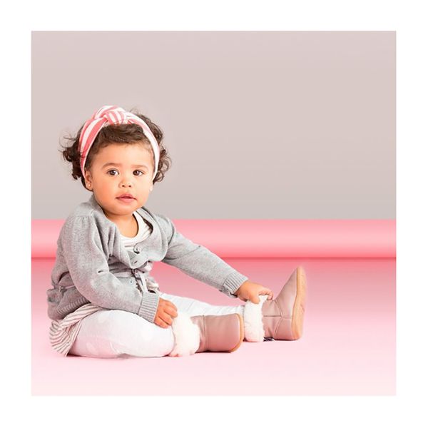 英國 shooshoos - 健康無毒真皮手工童鞋/靴子/童靴-優雅可可