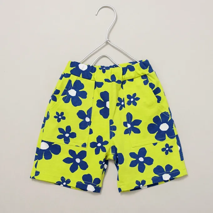 日本 BRANSHES - 100%棉 百搭休閒口袋短褲-黑