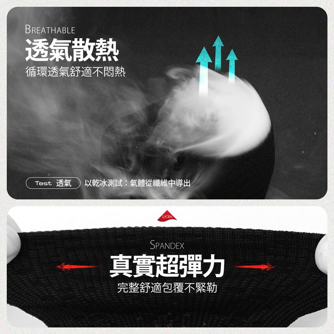 GIAT - 2雙組-石墨烯遠紅外線手腕護套-黑色 (FREE)