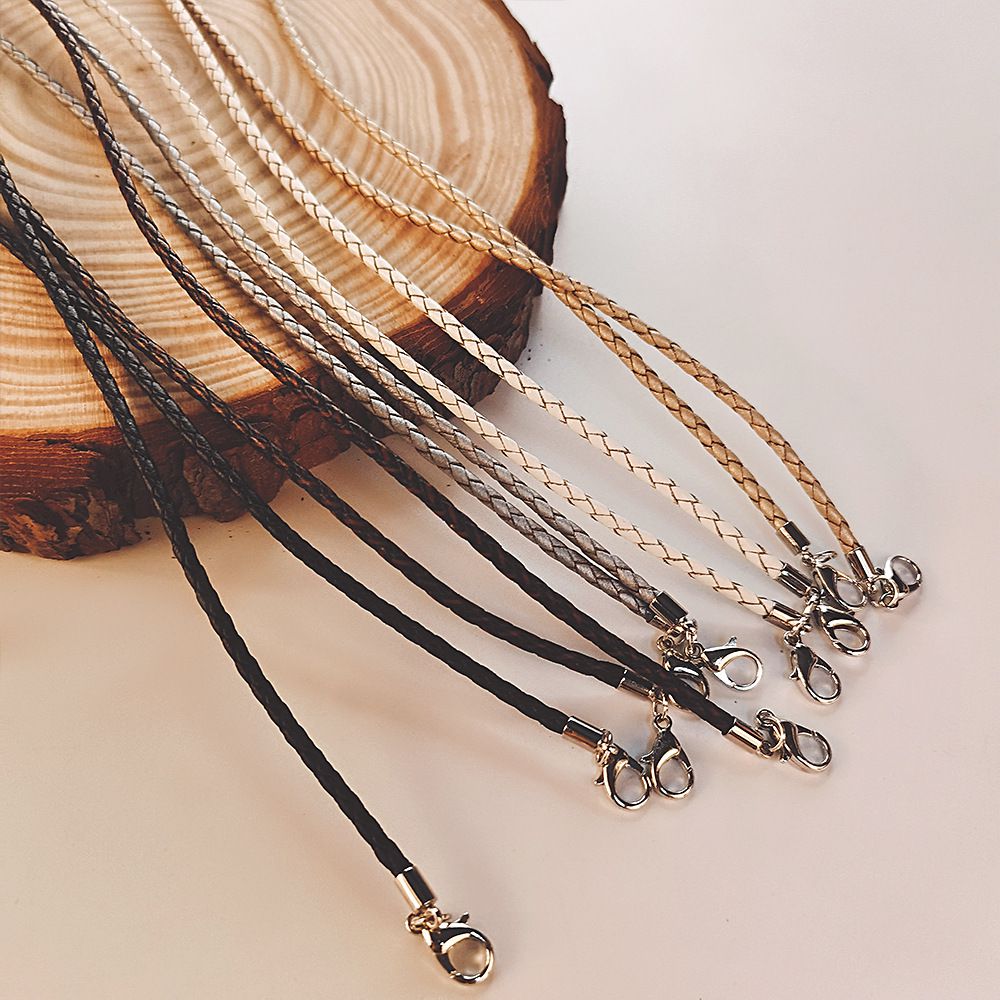 簡約編織繩口罩/眼鏡掛繩-白色 (總長72cm)