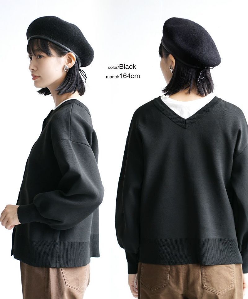 日本 zootie - 前後兩穿金屬釦針織外套/上衣-紅