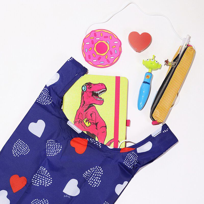 日本 Prairie Dog - 摺疊口袋包-心之烙印