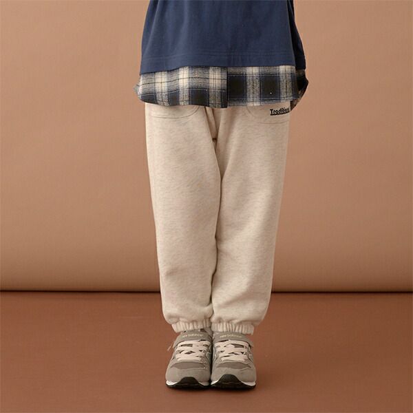 日本 b-ROOM - 彈力百搭口袋運動長褲-炭灰