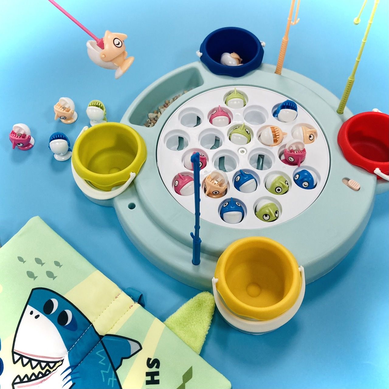 小牛津 - 音樂巧手釣魚組~全家共玩，享受釣魚樂趣-珊瑚粉色