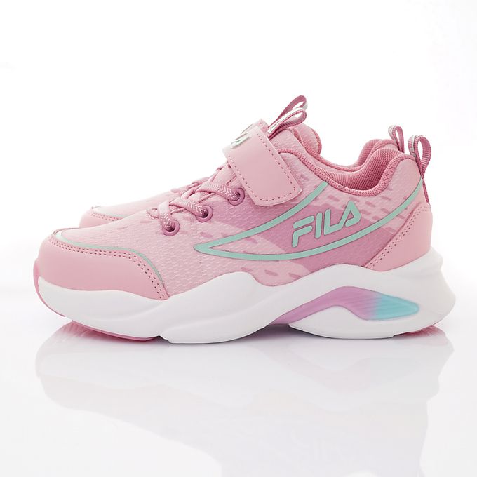 FILA - FILA輕量慢跑運動鞋(中大童段)-運動鞋-淺粉