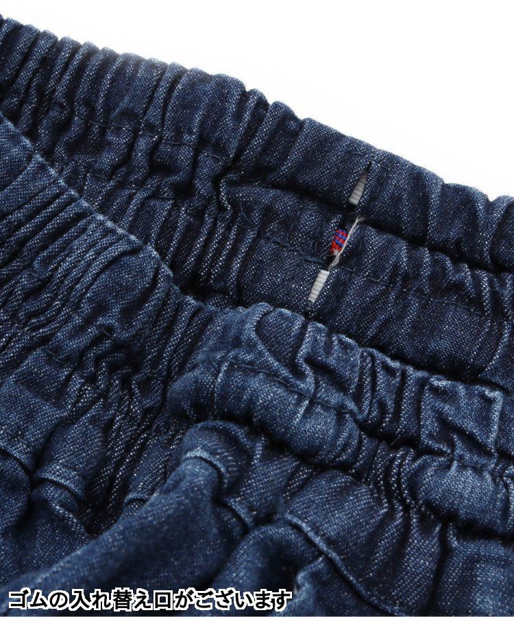 日本 BREEZE - 彩色標籤腰束口休閒短褲-軍綠