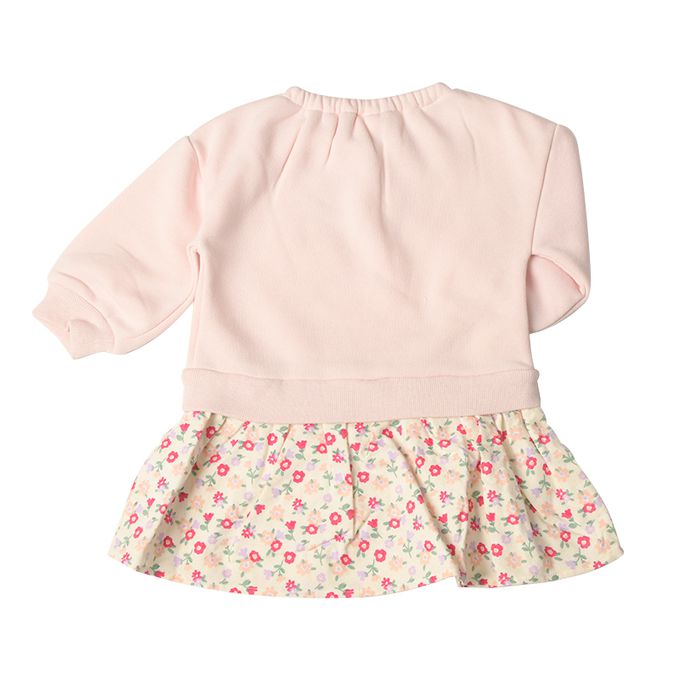 akachan honpo - 假兩件洋裝-粉色