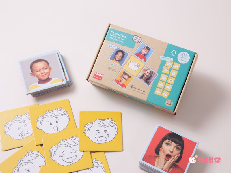 西班牙Akros - 情緒表情遊戲閃卡