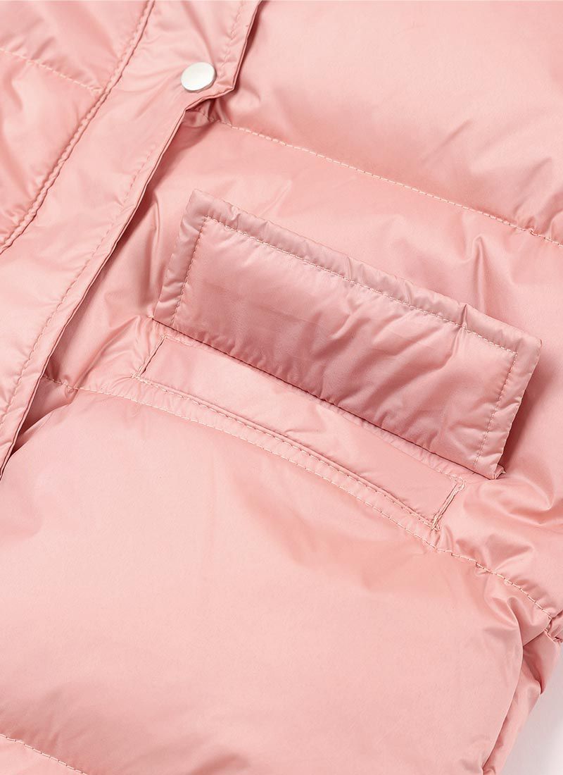 韓國 OZKIZ - 極致溫暖鴨絨/羽絨外套-60/40-櫻花粉