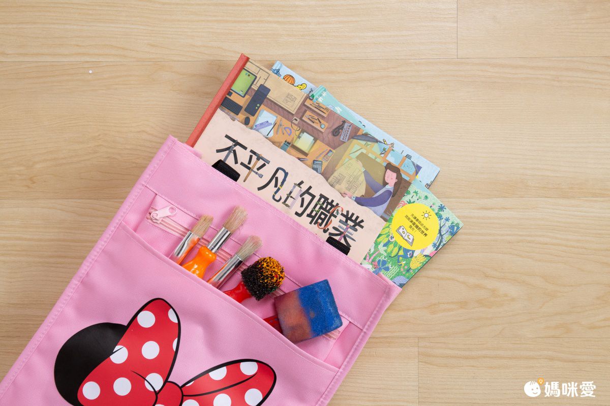 大容量手提袋/補習袋-卡通人物黛絲-紫色