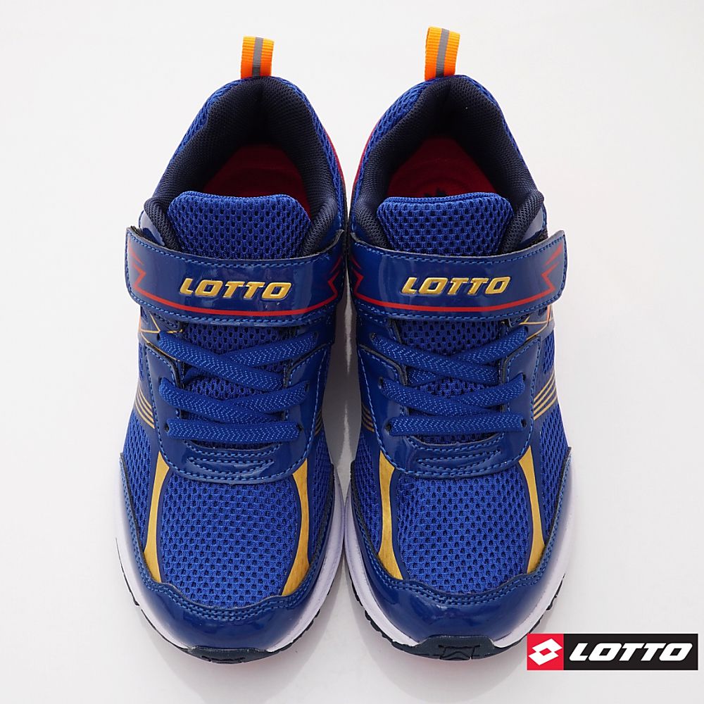 LOTTO - 樂得-競速避震跑鞋款-童鞋(中大童段)-運動鞋-藍桔紅