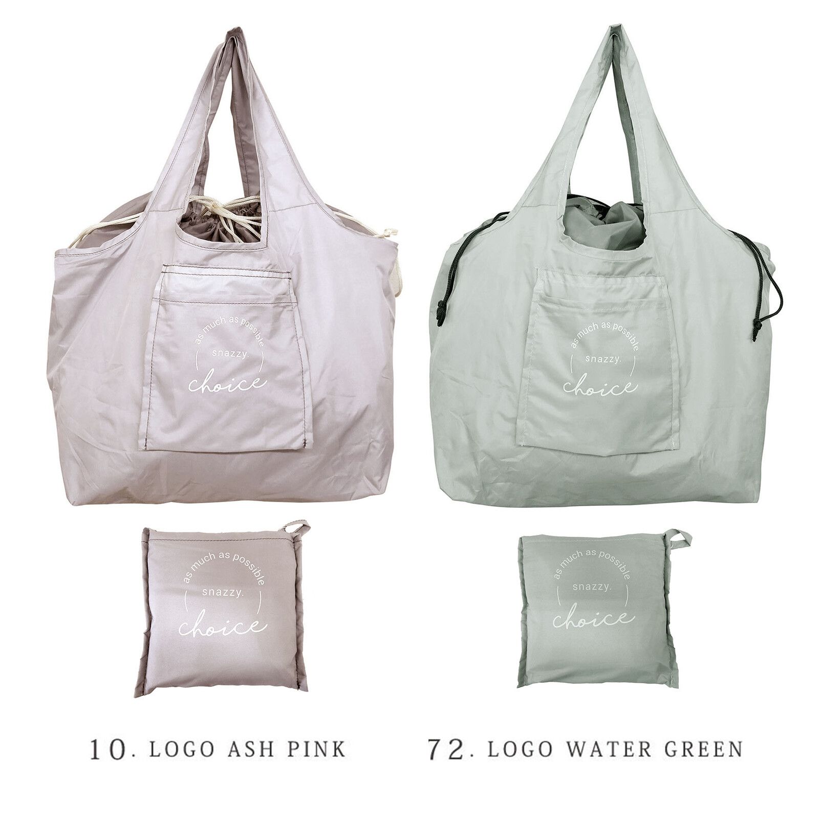 日本代購 - 超大容量保冷購物袋(可折疊收納)-英文線條-石英粉-24L/耐重15kg