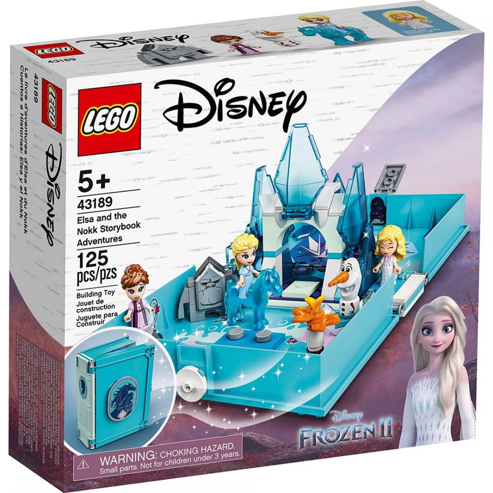 樂高 LEGO - 樂高積木 LEGO《 LT 43189 》迪士尼公主系列 - 艾莎與水靈諾克的口袋故事書-125pcs