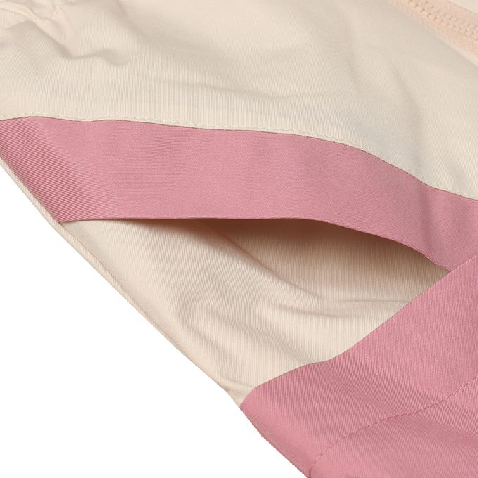 akachan honpo - 防潑水夾克-內裡刷毛-粉紅色