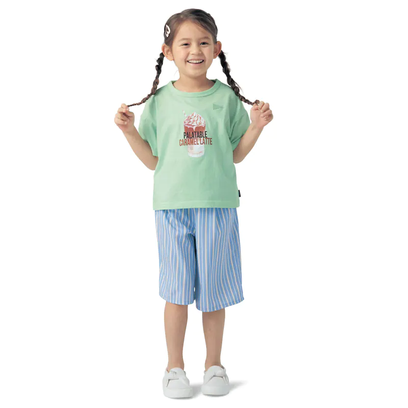 日本千趣會 - GITA 天竺棉印花短T-1492-藍