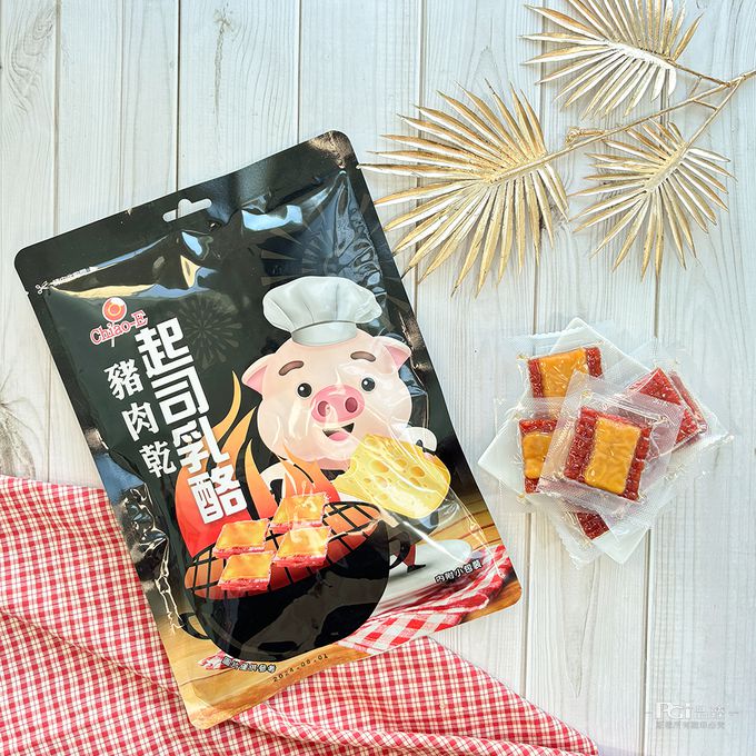 巧益 - 起司豬肉乾_6包組-100g