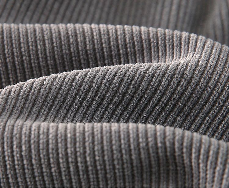 加絨加厚燈芯絨休閒長褲-海豹-粉色