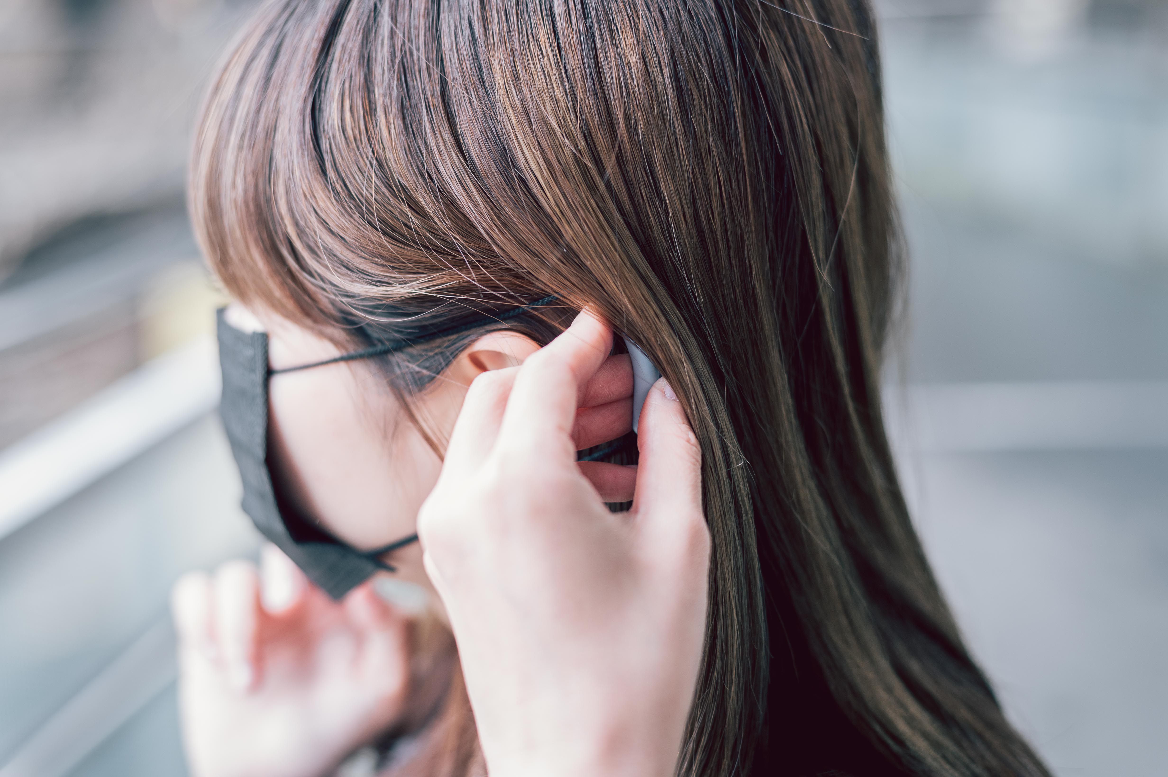 SOFF - 台灣製專利口罩減壓護套-二對-粉紅x1/透明x1