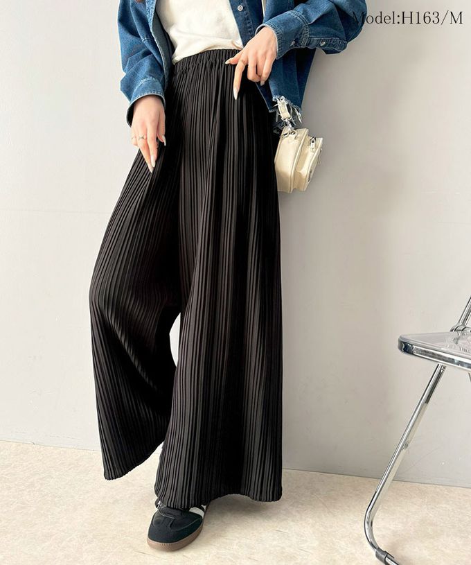 日本 Classical Elf - 羅紋長腿線條感率性寬褲-(下襬抽繩)-淺灰杏