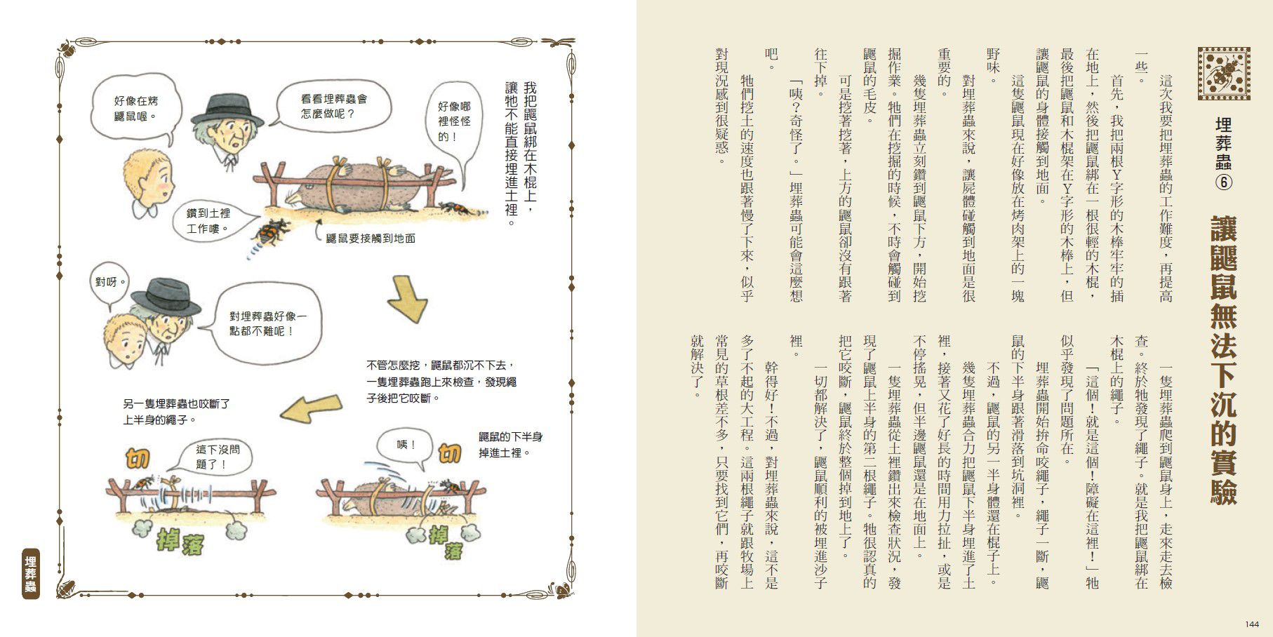 法布爾老師的昆蟲教室：昆蟲的行為與本能