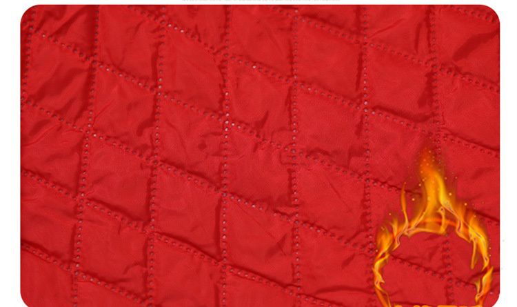 喜氣拜年翻領長袖套裝-紅色