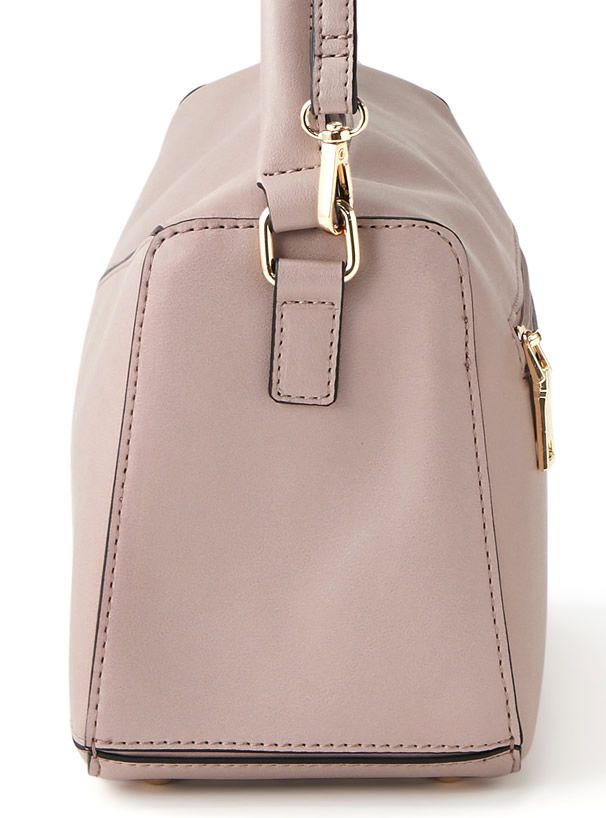 日本 GRL - 2WAY時尚幾何手提/肩背包-櫻花粉 (F)