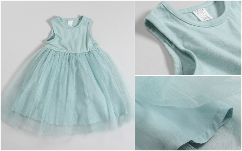 韓國 Dalla - 片片花朵流蘇2件式生活韓服-薄荷綠