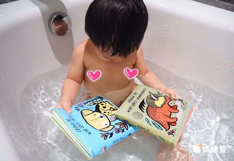 一碰水，就變色！0～1歲寶寶愛上洗澡的好夥伴