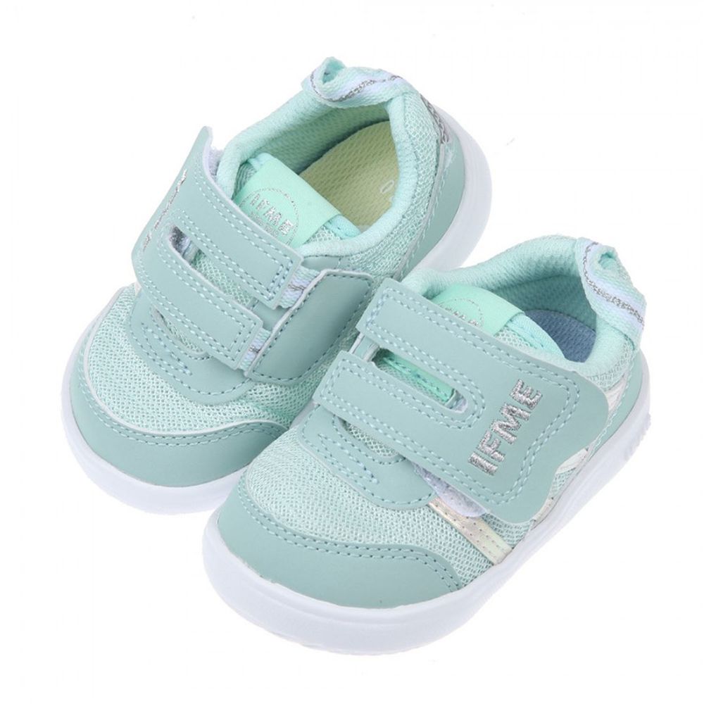 日本IFME - 和風彩光馬卡龍綠寶寶機能學步鞋