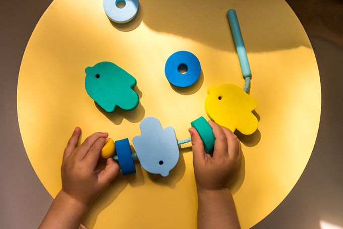 比利時 QUUT - 泡棉串珠-小魚