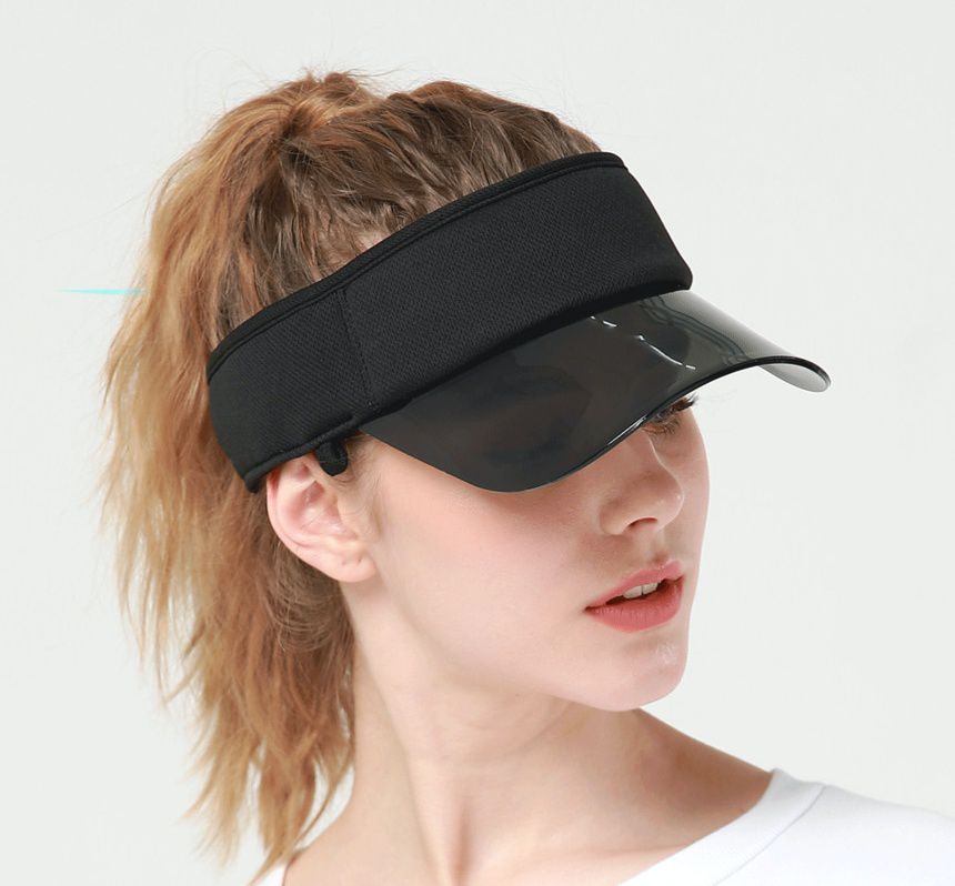 韓國 CHAMELEON - UPF50+防曬板鴨舌帽(含遮脖巾)-白