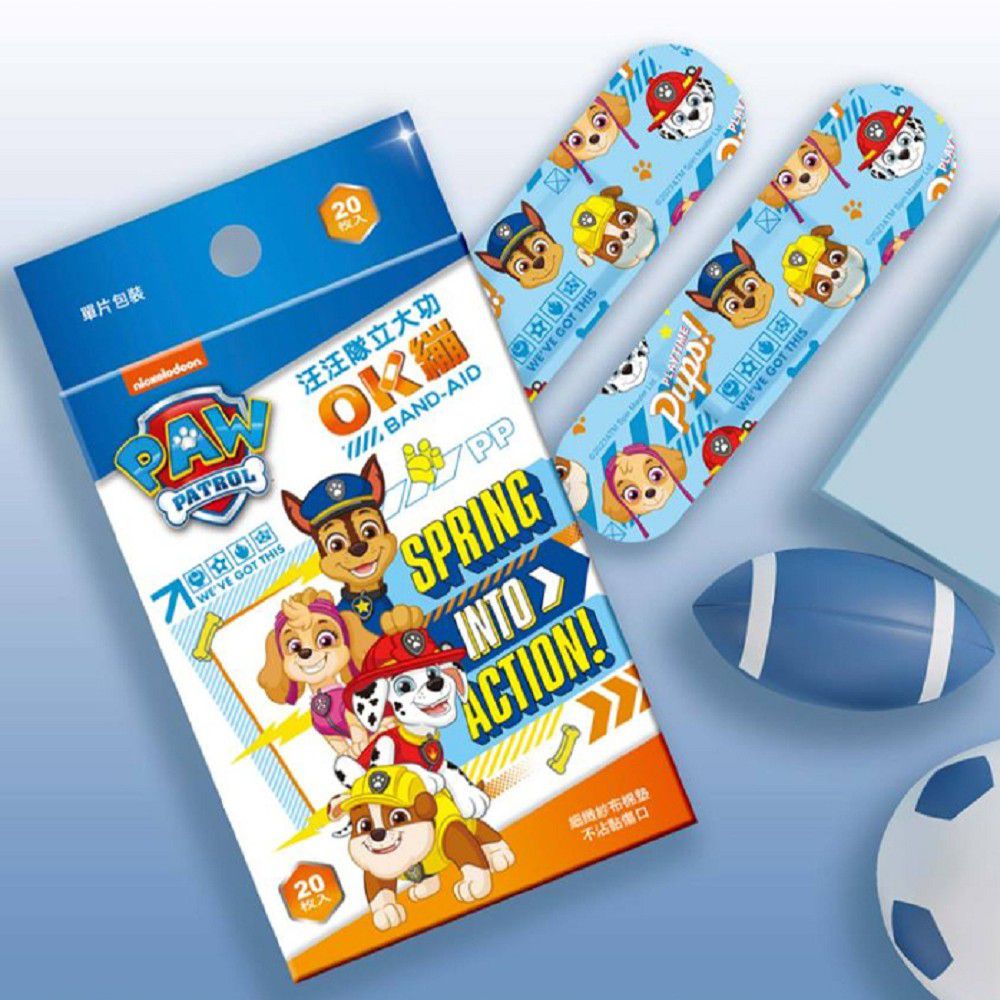 汪汪隊 立大功系列 OK繃 傷口貼-20入/盒
